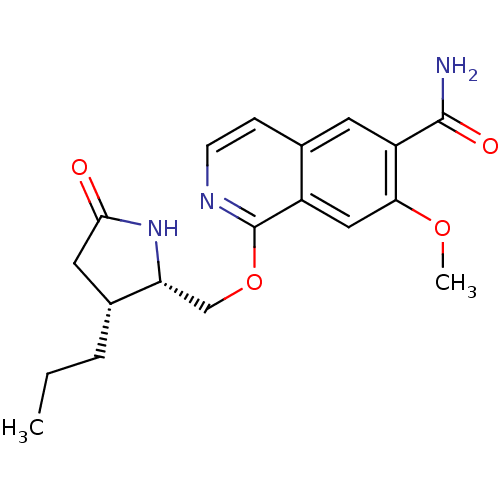 Chemical structure of BindingDB Monomer ID 50239493