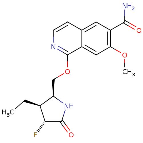 Chemical structure of BindingDB Monomer ID 50239500