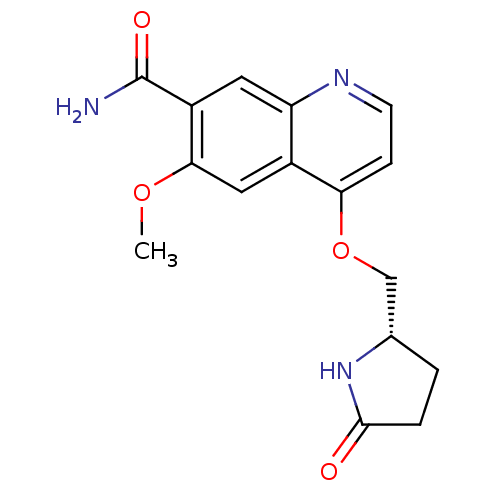 Chemical structure of BindingDB Monomer ID 50239504
