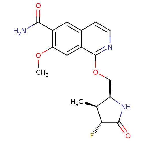 Chemical structure of BindingDB Monomer ID 50239506