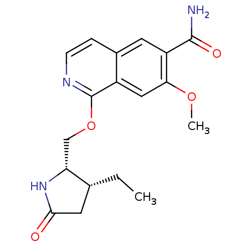 Chemical structure of BindingDB Monomer ID 50239507