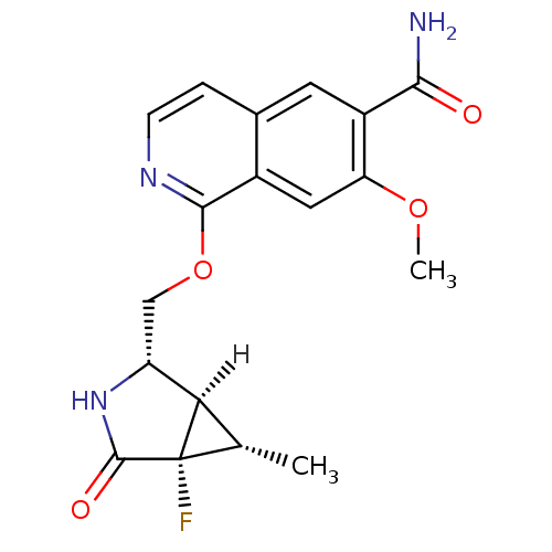 Chemical structure of BindingDB Monomer ID 50239508