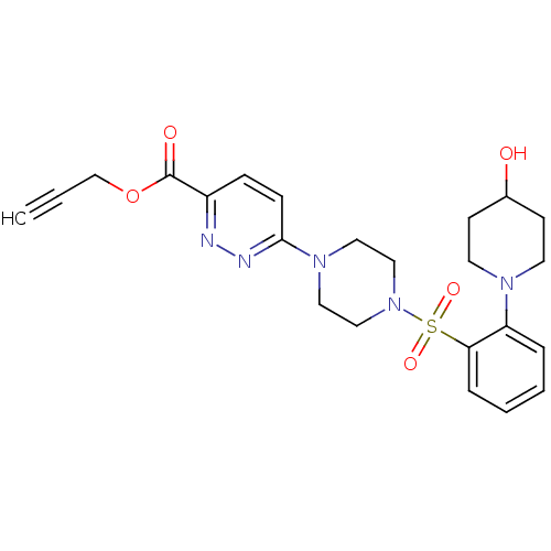 Chemical structure of BindingDB Monomer ID 50239519