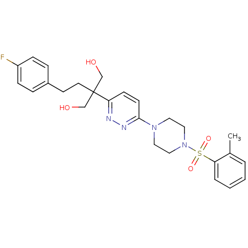 Chemical structure of BindingDB Monomer ID 50239525