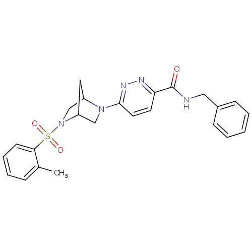 Chemical structure of BindingDB Monomer ID 50239531