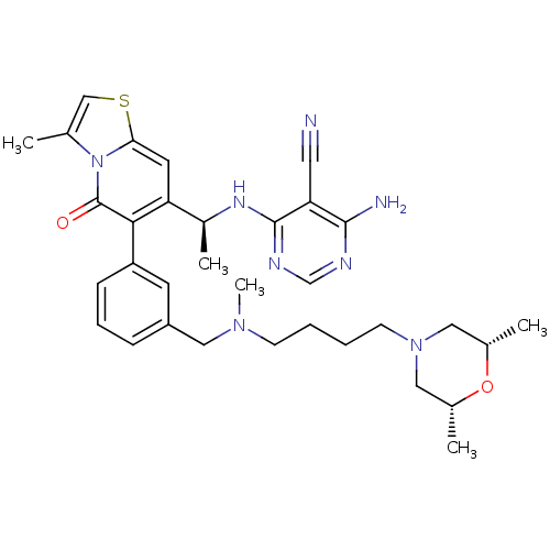 Chemical structure of BindingDB Monomer ID 50239541