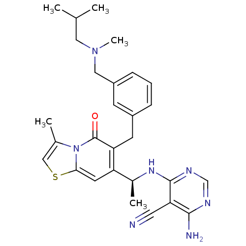 Chemical structure of BindingDB Monomer ID 50239542