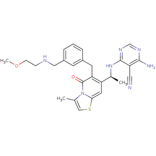 Chemical structure of BindingDB Monomer ID 50239548