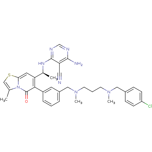 Chemical structure of BindingDB Monomer ID 50239557
