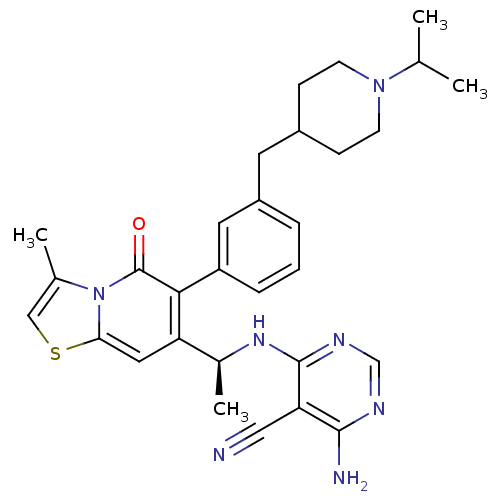 Chemical structure of BindingDB Monomer ID 50239560