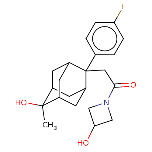 Chemical structure of BindingDB Monomer ID 50239622