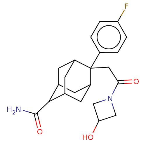 Chemical structure of BindingDB Monomer ID 50239623