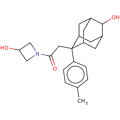 Chemical structure of BindingDB Monomer ID 50239625