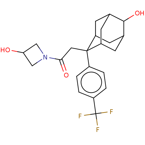 Chemical structure of BindingDB Monomer ID 50239626