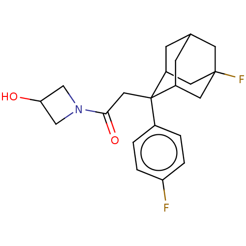 Chemical structure of BindingDB Monomer ID 50239633