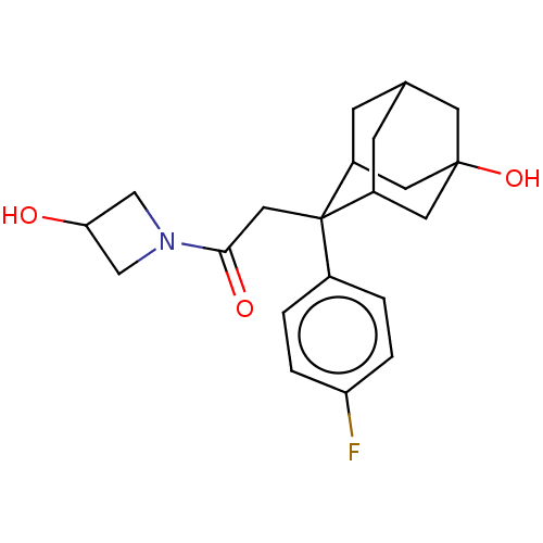 Chemical structure of BindingDB Monomer ID 50239634