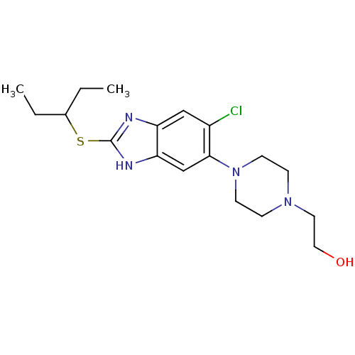 Chemical structure of BindingDB Monomer ID 50239745