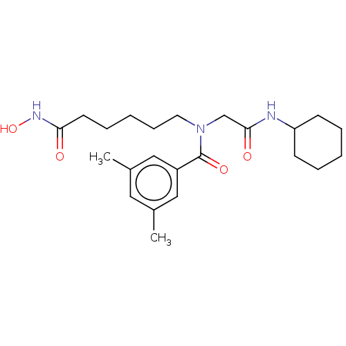 Chemical structure of BindingDB Monomer ID 50239819