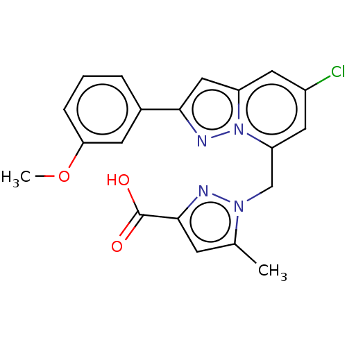 Chemical structure of BindingDB Monomer ID 50240160