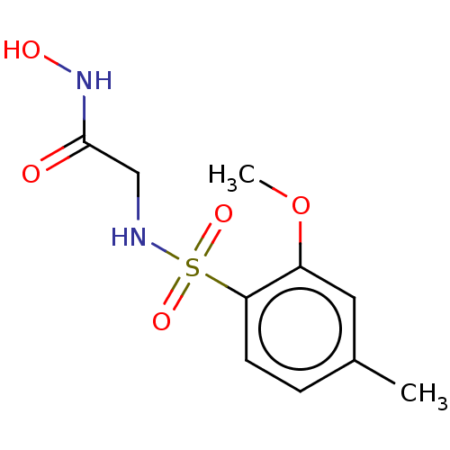 Chemical structure of BindingDB Monomer ID 50240459