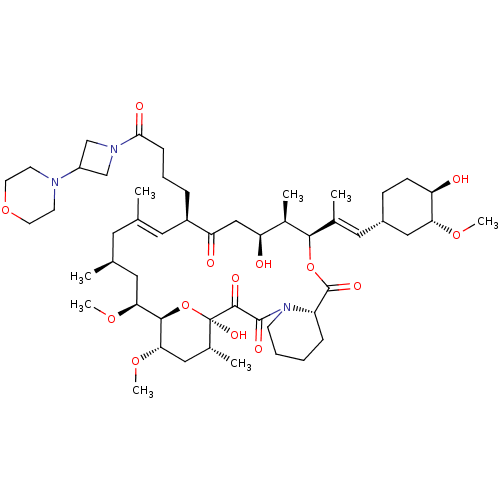 Chemical structure of BindingDB Monomer ID 50240524