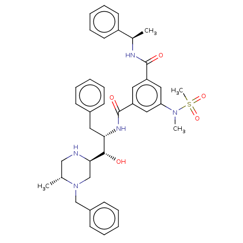Chemical structure of BindingDB Monomer ID 50240562