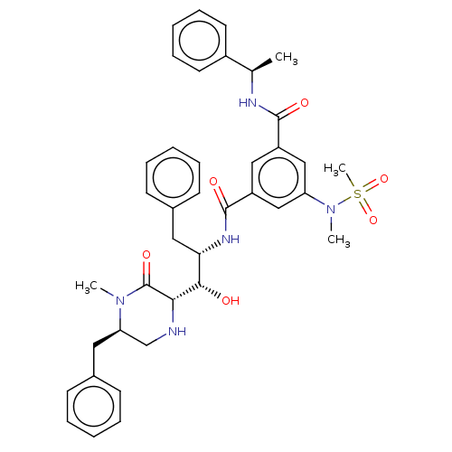 Chemical structure of BindingDB Monomer ID 50240565