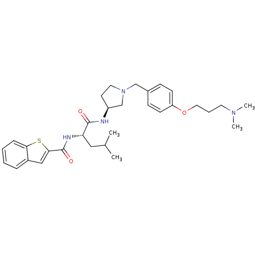 Chemical structure of BindingDB Monomer ID 50240962