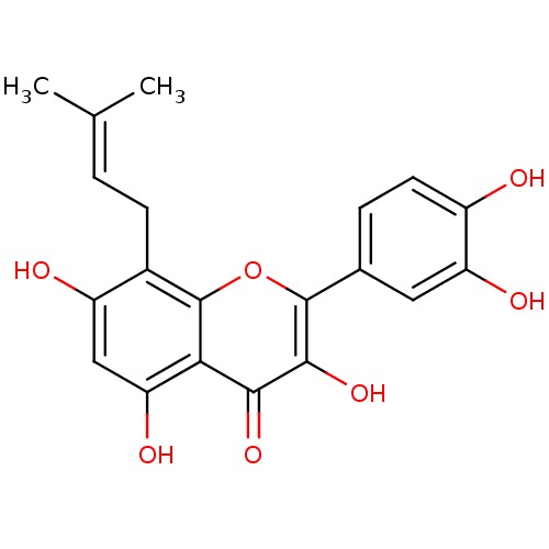 Chemical structure of BindingDB Monomer ID 50240974