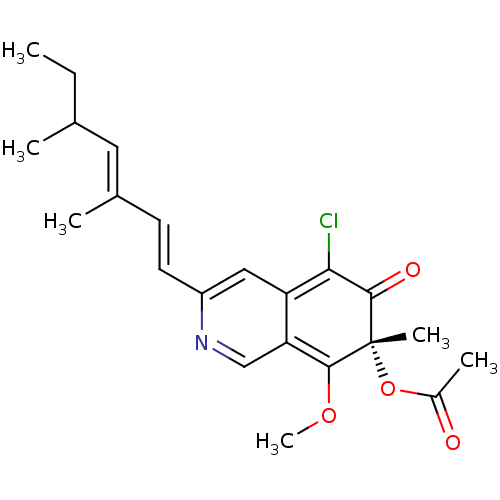 Chemical structure of BindingDB Monomer ID 50241558
