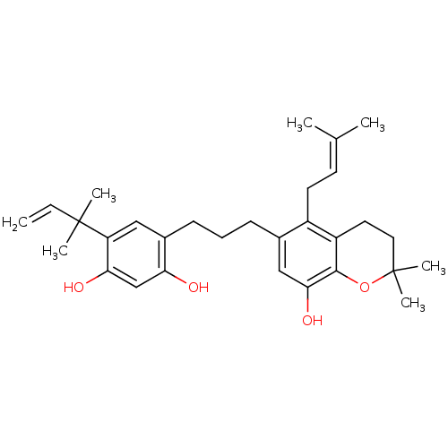 Chemical structure of BindingDB Monomer ID 50241624