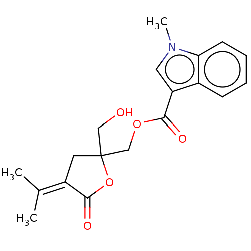 Chemical structure of BindingDB Monomer ID 50241854