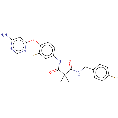 Chemical structure of BindingDB Monomer ID 50242030