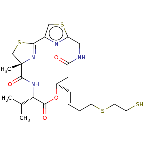 Chemical structure of BindingDB Monomer ID 50242139