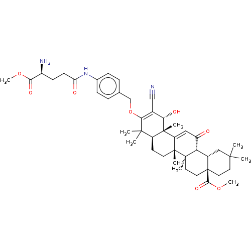 Chemical structure of BindingDB Monomer ID 50242191