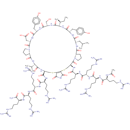 Chemical structure of BindingDB Monomer ID 50242343
