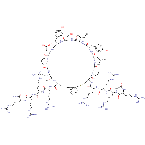 Chemical structure of BindingDB Monomer ID 50242344
