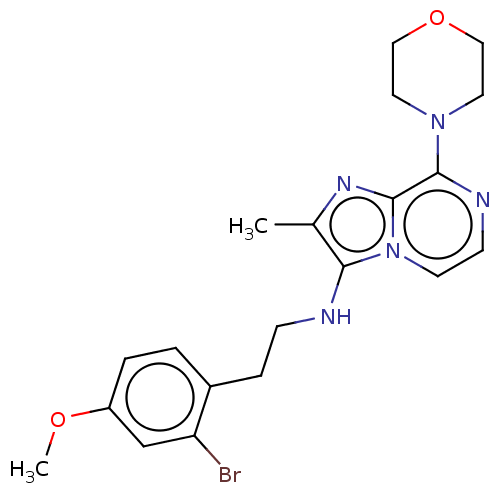 Chemical structure of BindingDB Monomer ID 50242372