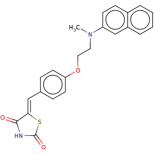 Chemical structure of BindingDB Monomer ID 50242418