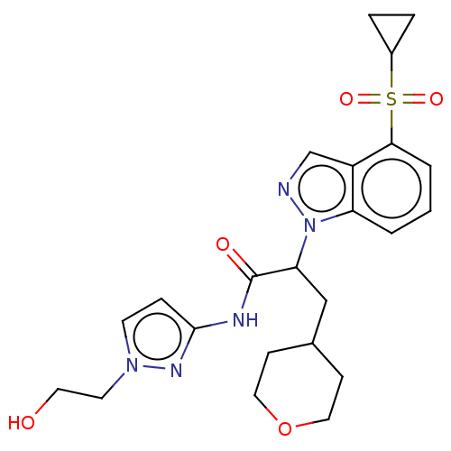 Chemical structure of BindingDB Monomer ID 50242767