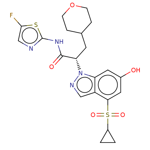 Chemical structure of BindingDB Monomer ID 50242815