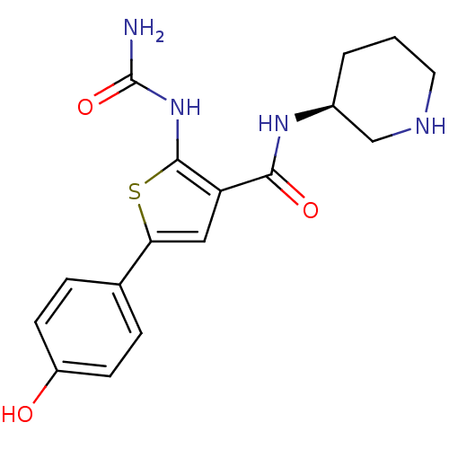 Chemical structure of BindingDB Monomer ID 50242821
