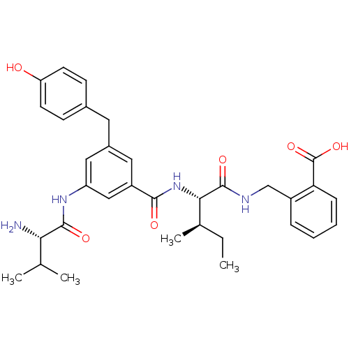 Chemical structure of BindingDB Monomer ID 50242868