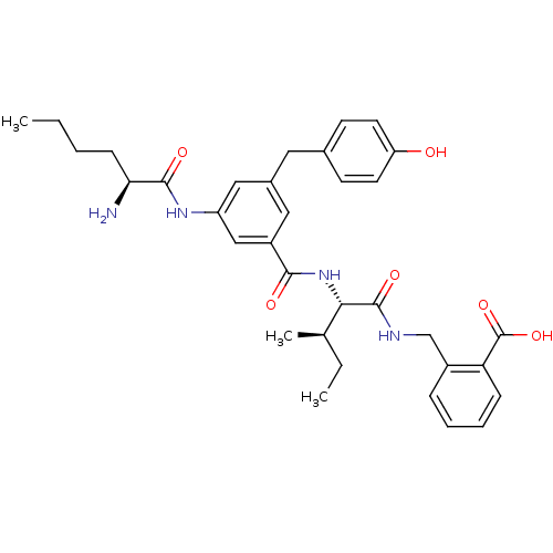Chemical structure of BindingDB Monomer ID 50242870