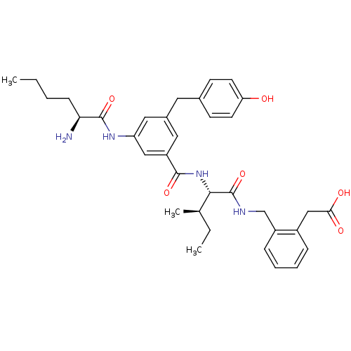 Chemical structure of BindingDB Monomer ID 50242871