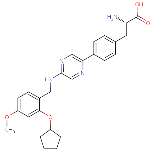 Chemical structure of BindingDB Monomer ID 50242928