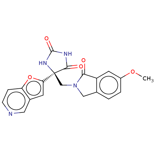 Chemical structure of BindingDB Monomer ID 50243038