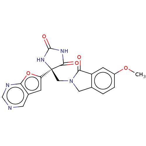 Chemical structure of BindingDB Monomer ID 50243041