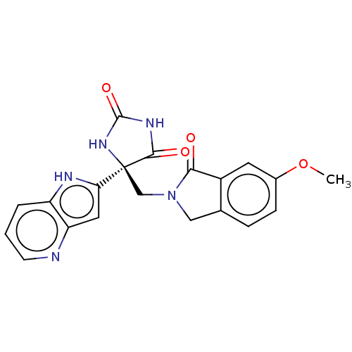Chemical structure of BindingDB Monomer ID 50243042