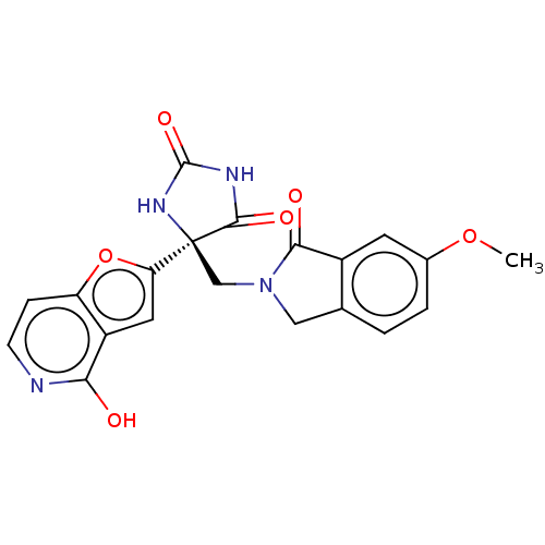 Chemical structure of BindingDB Monomer ID 50243045